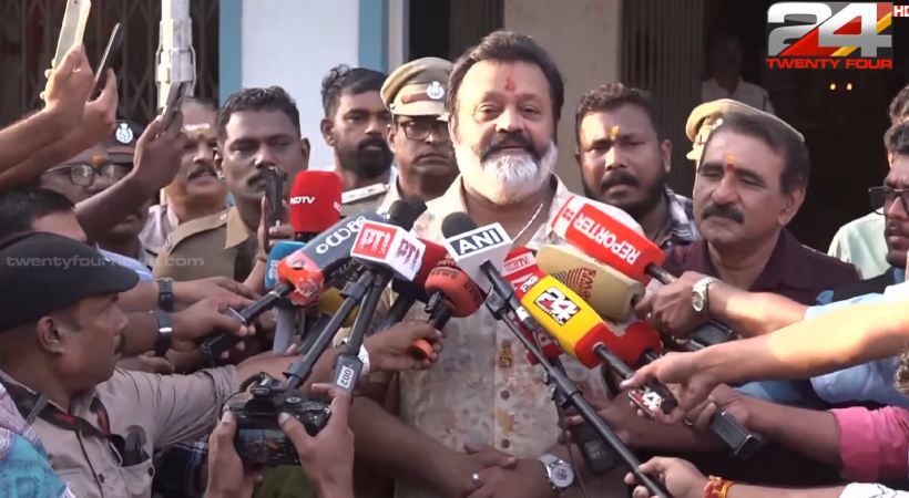 ശോഭയ്‌ക്കെതിരെ നടക്കുന്നത് വ്യക്തിഹത്യ; സുരേഷ് ഗോപി